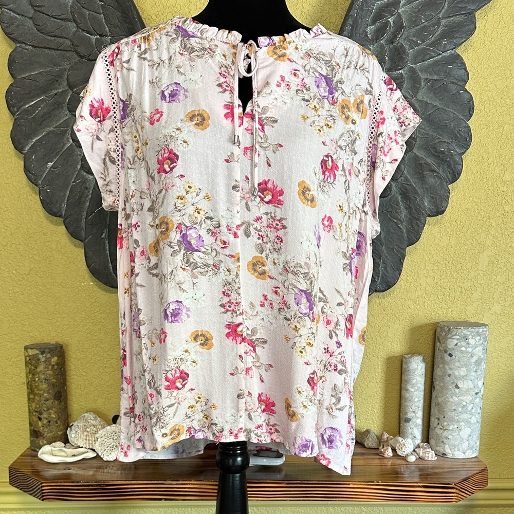 Buffalo Floral Print Top